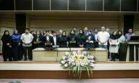 تقدیر از دانشجوی کارشناسی ارشد دانشکده به عنوان برگزیده جشنواره ملی جوان، نوآوری و فناوری سلامت 